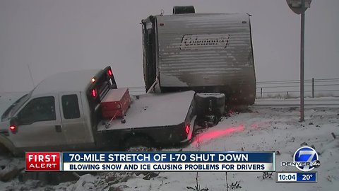 Live weather and traffic updates as April blizzard moves into Colorado