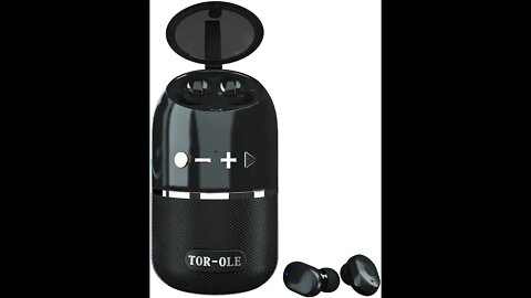 Unboxing: TOR-OLE Portable Bluetooth Speaker with Wireless Headphone, Support Indoor/Outdoor