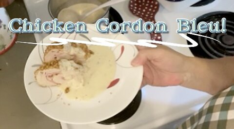 Chicken Cordon Bleu - Kinda Fancy for your Hoosier Mammaw!