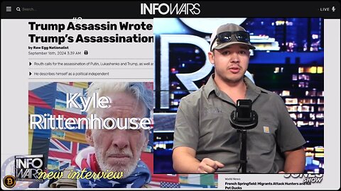 Infowars interview with Kyle Rittenhouse.