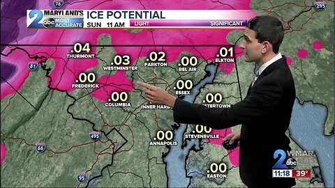 Wintry Mix Early Sunday