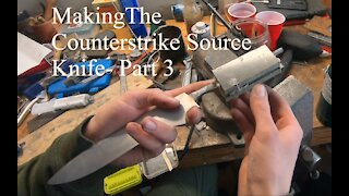 Making The Counterstrike Classic Knife- part 3