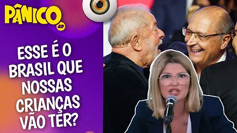 Antonia Fontenelle sobre CHAPA LULA-ALCKMIN: 'É BOM SABER QUANDO PARAR PRA NÃO PERDER A DIGNIDADE'