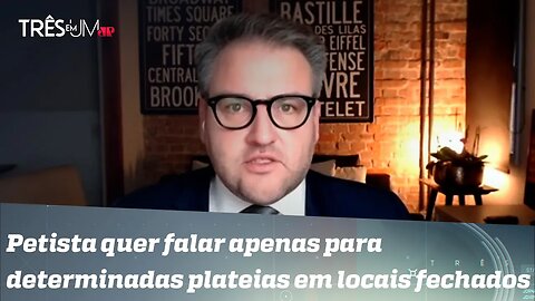 Fernando Conrado: Lula vem sendo alvo de grandes vaias por todos os lugares que passa