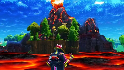 *NEW* VOLCANO EVENT CHANGING LOOT LAKE RIGHT NOW! (Fortnite: Battle Royale)