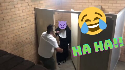 SCARY NUN PRANK....