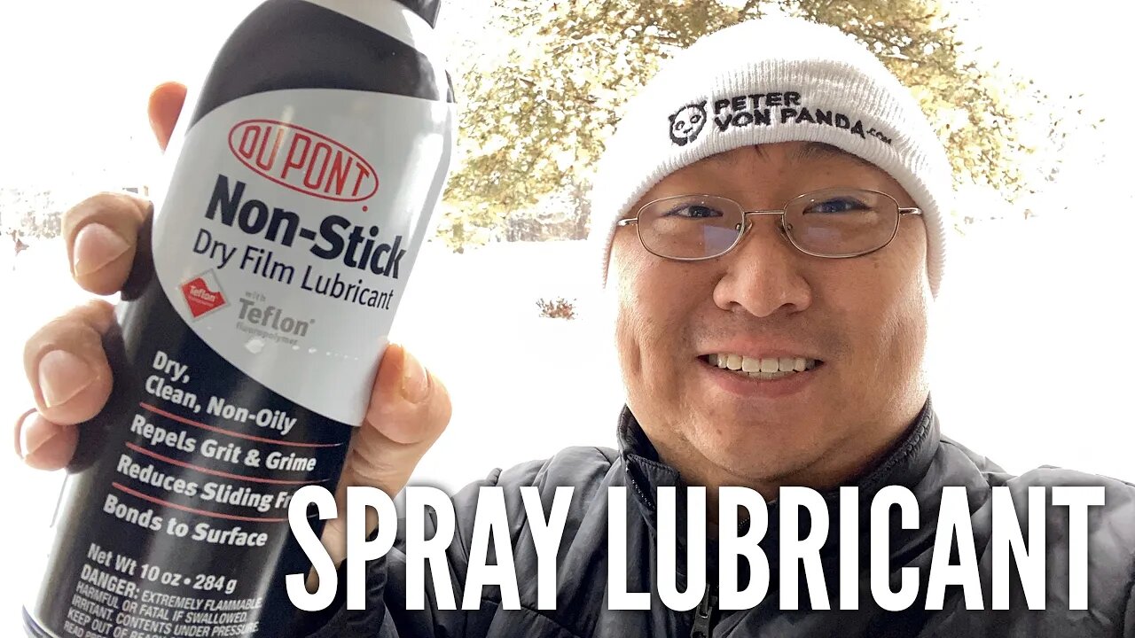 Stop Snow from Sticking to Snowblowers with DuPont DryFilm Lubricant Spray