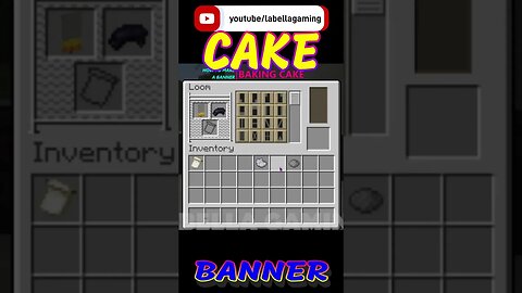 Cake In An Oven Banner | Minecraft