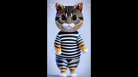 Cat funny dance video 😻😻😻😻😻