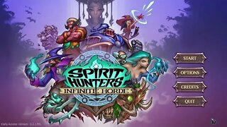 Vampire survivors melhorado? - Spirit Hunters gameplay