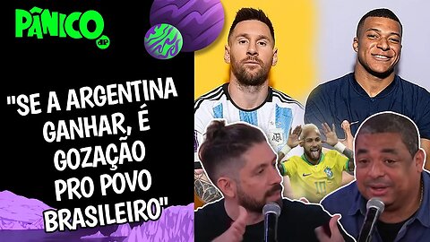 APÓS NEYMAR TER DANÇADO, PÉ DE VALSA DA COPA MERECE IR PRA MESSI OU MBAPPÉ? Rudy e Vampeta analisam