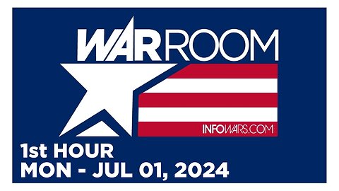 WAR ROOM [1 of 3] Monday 7/1/24 • JOE BIDEN SHARP AS A TACK? - News, Reports & Analysis • Infowars