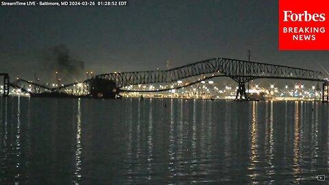 The Collapse Of Baltimore Key Bridge After Being Struck By A Cargo Ship