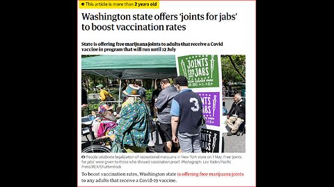 Flashback; WA ‘Joints for Jabs' to boost vaccination rates