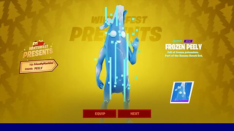 All *WINTERFEST* PRESENTS OPENED (2021)! FREE SKINS, PICKAXES, EMOTES & GLIDERS - FORTNITE CHAPTER 3