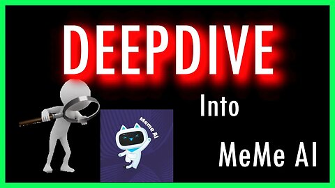 DEEPDIVE into MeMe AI Launch launch Presale!