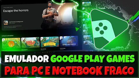 Emulador Google Play Games para PC Fraco