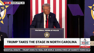 FULL SPEECH: Trump Addresses the Nat. Board of the Fraternal Order of Police in NC - 9/6/24