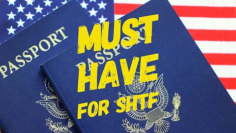 Prepping Beyond Borders: Why a Passport is Essential for SHTF #shtf #prepperboss #fleethecountry