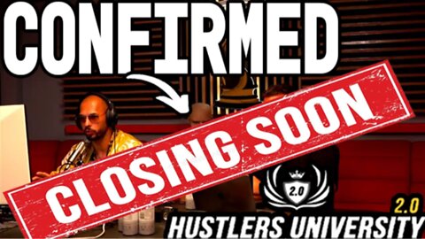 EMERGENCY MEETING 🚨Hustlers University Closing Soon! Big News & Updates