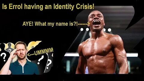 (Oh No!) Does Errol Spence Jr suffer from Dissociative Identity Disorder