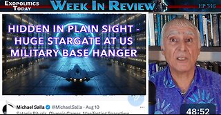 Hidden in Plain Sight - Huge Stargate at US Military Base Hanger