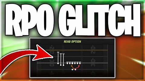 NEW RPO GLITCH! OFFENSIVE Meta MONEY PLAY TD Scheme! | RPO GLITCH in Madden 23 Ultimate Team