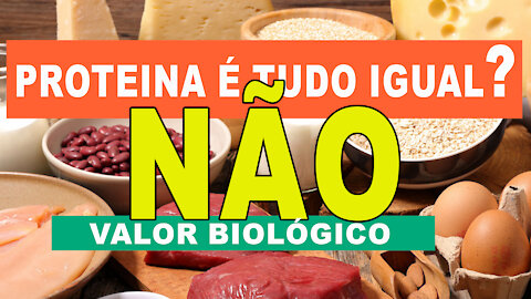 Algumas pessoas acham que PROTEINA É TUDO IGUAL.