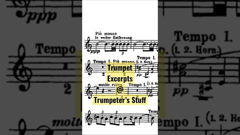 [TRUMPET EXCERPTS] Symphony No.1 (Gustav Mahler)