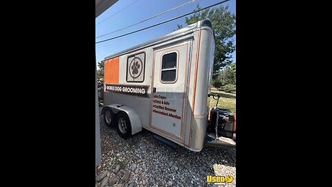 Well Equipped - 2018 12' Mobile Pet Grooming Trailer | United Trailer for Sale in Colorado!