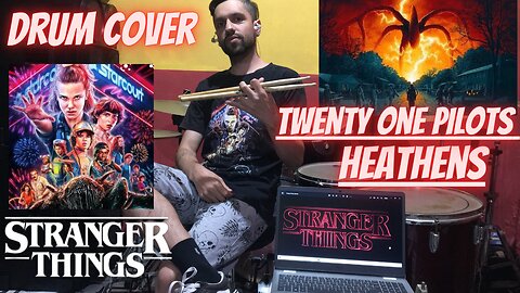 Drum Cover - Twenty One Pilots - Heathens//Stranger Things (Live from Romania)