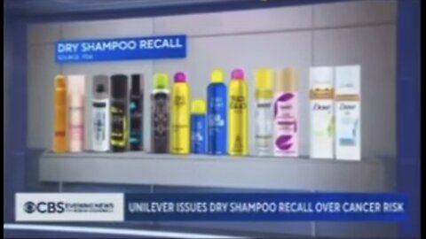 POPULAR DRY SHAMPOO RECALLED⚠️DUE TO CANCER RISK🛀🧖‍♀️💇🏻‍♀️💫