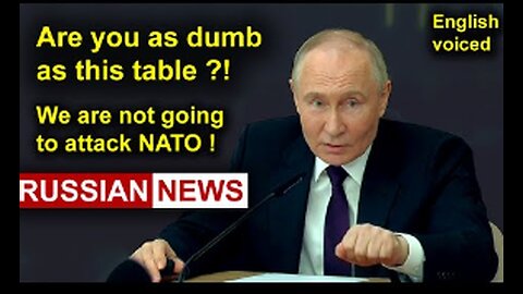 Do you think that Russia will never use nuclear weapons?! Putin, Ukraine