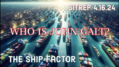 MONKEY WERX- THE SHIP (CONTAINER) FACTOR. SITREP 4 16 TY JGANON, SGANON