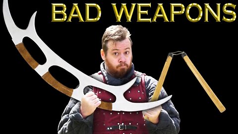 What makes BAD WEAPONS objectively bad?