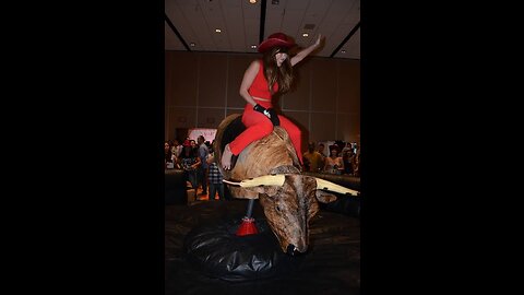 Chubby Bull rider Girl