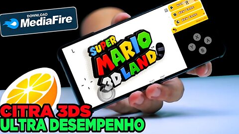 SUPER MARIO 3D LANDS - Citra3DS mod Emulator com 60 fps