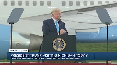 President Trump visiting Michigan Thursday