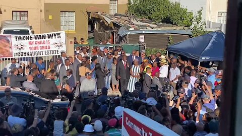 SOUTH AFRICA - Cape Town - President Cyril Ramaphosa visits the family of Tazne van Wyk(Video) (Hjc)