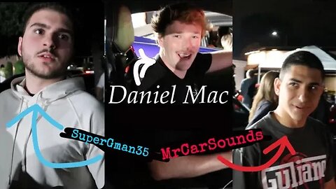 I MET MRCARSOUNDS AND DANIEL MAC (Los Angeles car meet)