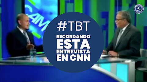 #TBT Recordando esta entrevista en CNN 😉