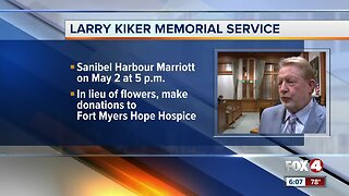 Memorial service fro Larry Kiker planned next month in Fort Myers