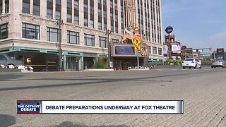 Debate preparations underway at Fox Theatre