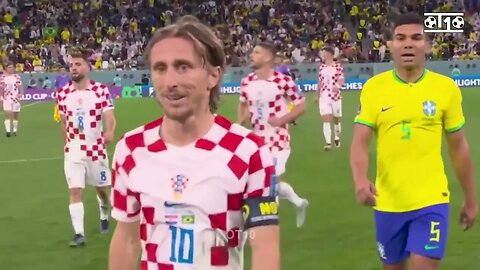 Croatia VS Brazil World CUp 22 ( Luka Modric MasterClass )