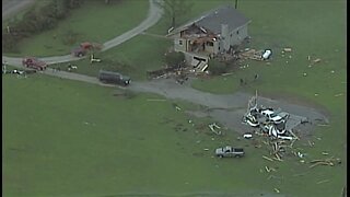 Storm Damage in Linwood, Kansas