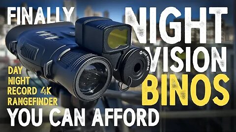 Night Vision Binos You Can Afford! // OneLeaf Find NV200