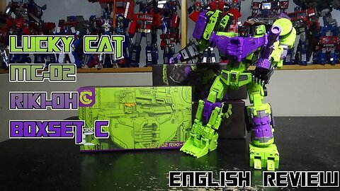 Video Review for Lucky Cat - MC-02 Riki Oh - Boxset C (Bonecrusher & Scavenger)