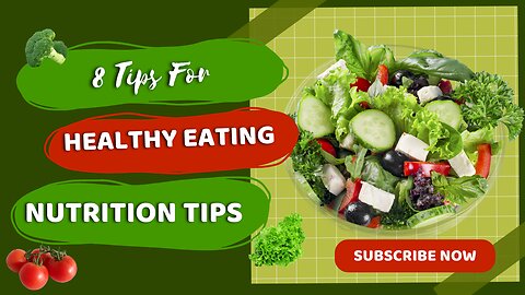 Best Nutrition Tips | 8 Tips For Healthy Eating | FitnessProTips