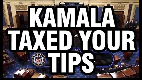 Copy Cat Kamala Taxed Your Tips...