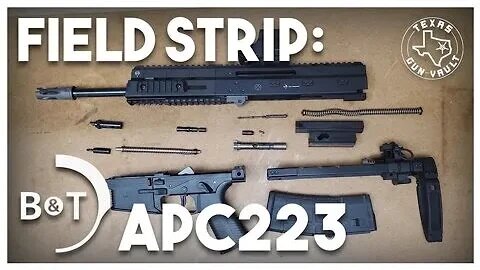 Field Strip: B&T APC223 Pistol